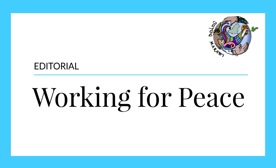 Working for peace