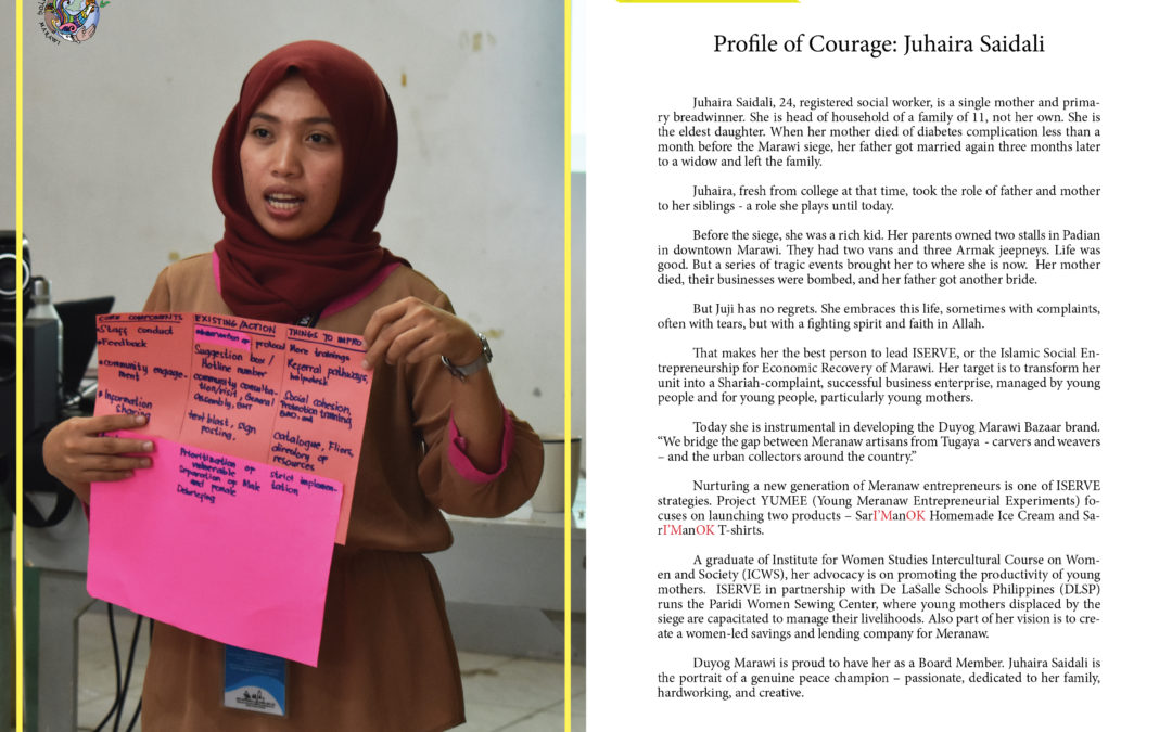 Profile of Courage: Juhaira Saidali
